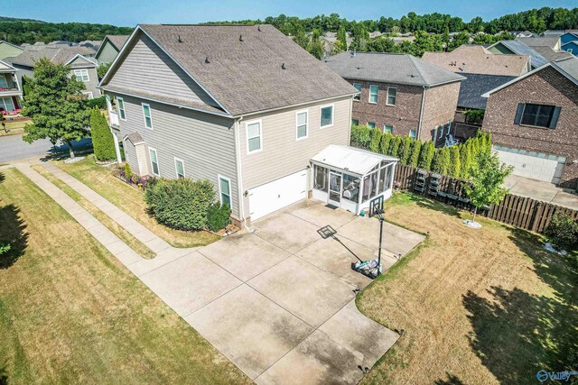 1117 Pegasus Dr NW, Huntsville, AL 35806 - aerial view of residential area