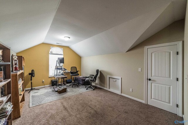 1117 Pegasus Dr NW, Huntsville, AL 35806 - carpeted office space with lofted ceiling and baseboards
