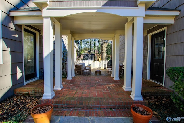 view of patio