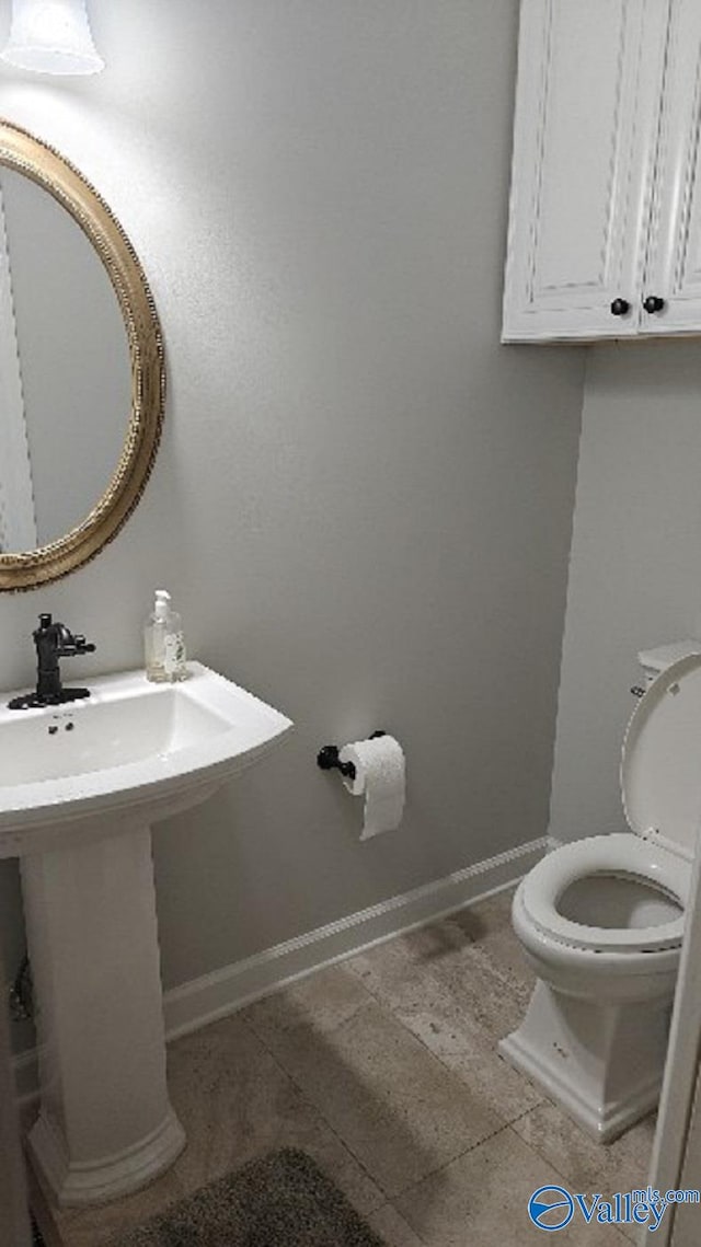 bathroom with toilet