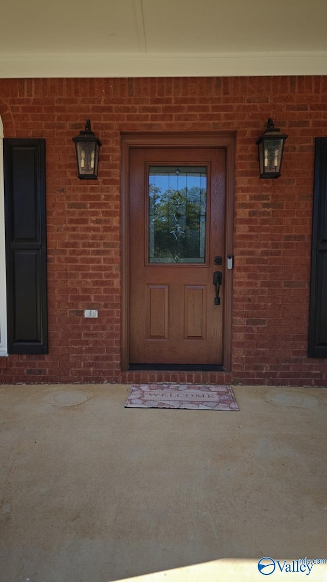 view of property entrance