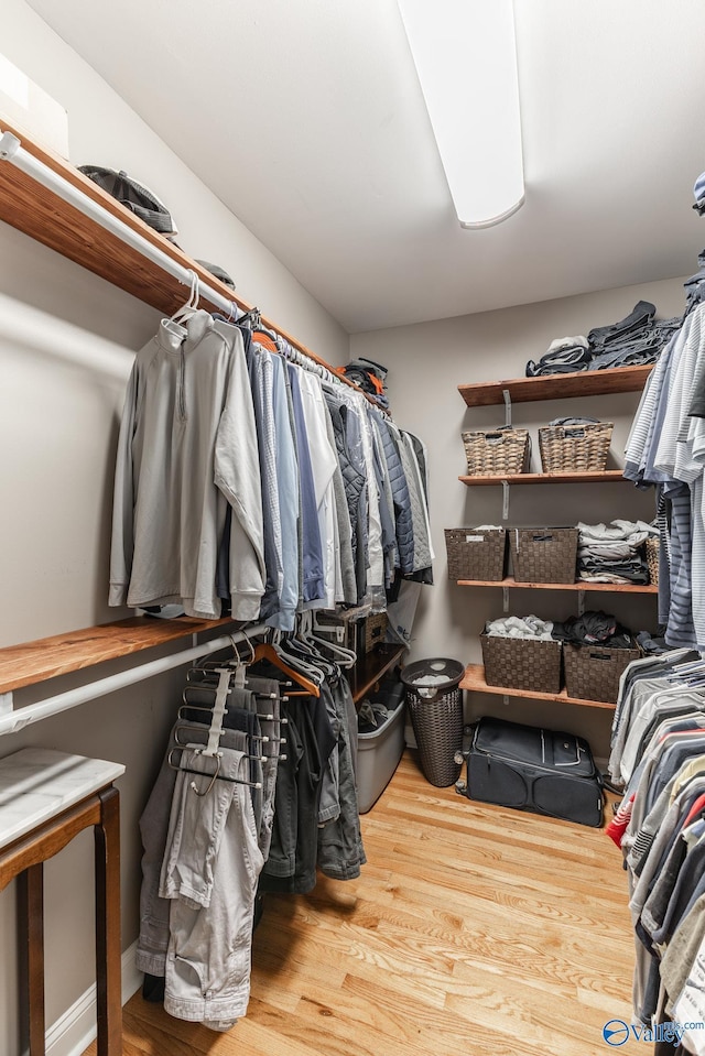 14690 Birchbark St, Athens, AL 35613 - walk in closet featuring wood finished floors
