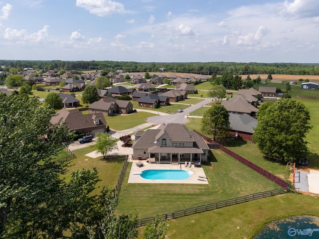 14690 Birchbark St, Athens, AL 35613 - aerial view with a residential view