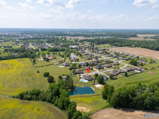 14690 Birchbark St, Athens, AL 35613 - birds eye view of property with a water view
