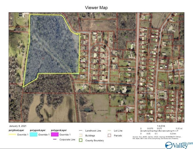 19.40ACRES Beacon St, Moulton AL, 35650 land for sale