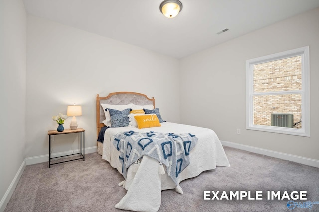 2652 Ajs Arbor Dr NW, Huntsville, AL 35810 - bedroom featuring baseboards, visible vents, and carpet