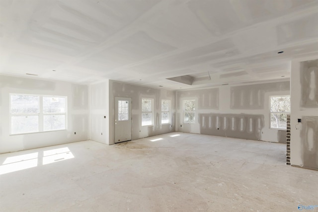 view of unfurnished living room