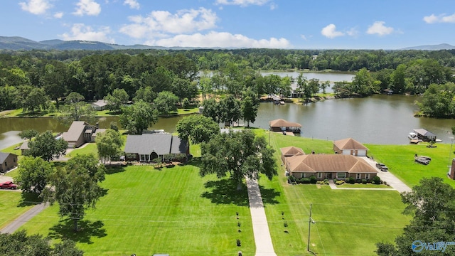 919 Colquitt Rd, Gadsden, AL 35903 - view from above of property featuring a water and mountain view