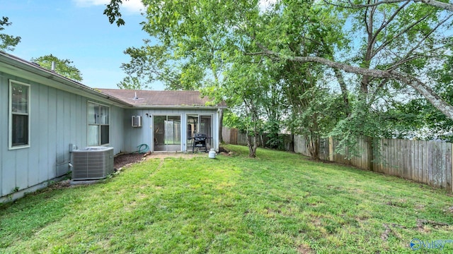 121 Oakline Dr, Madison, AL 35757 - view of yard with cooling unit