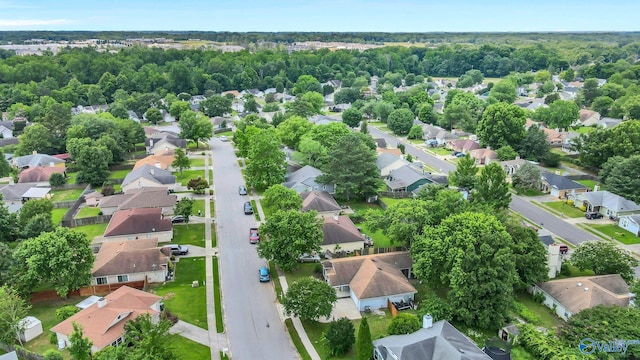 121 Oakline Dr, Madison, AL 35757 - aerial overview of property's location with nearby suburban area