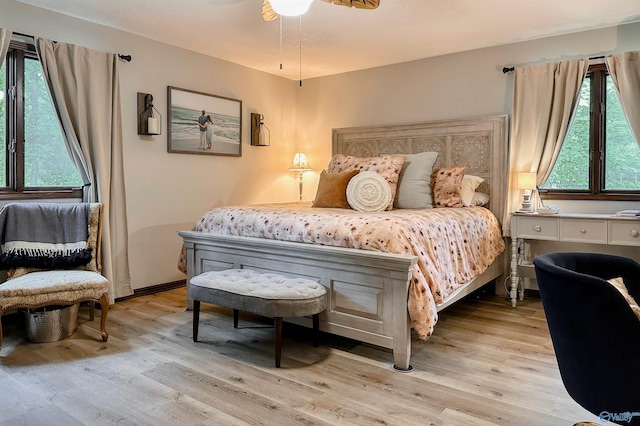 3103 Burningtree Mountain Rd, Decatur, AL 35603 - bedroom with multiple windows and light wood finished floors