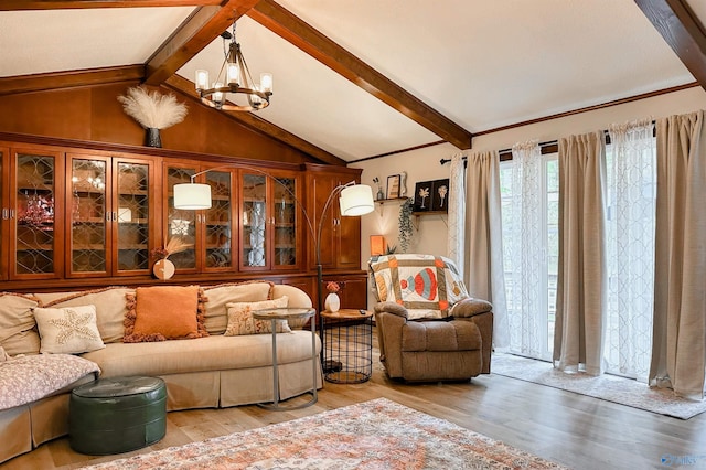 3103 Burningtree Mountain Rd, Decatur, AL 35603 - living room featuring wood finished floors and a chandelier