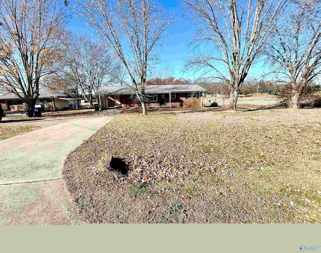 view of ranch-style house