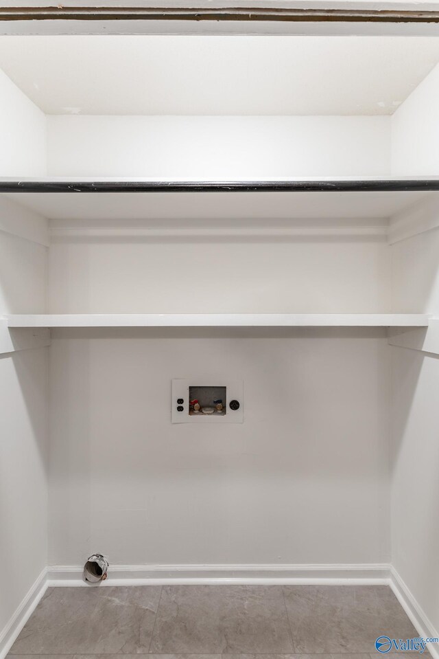 2113 Greenwood Pl Unit 2113, Huntsville, AL 35802 - washroom with washer hookup, baseboards, hookup for a gas dryer, and electric dryer hookup