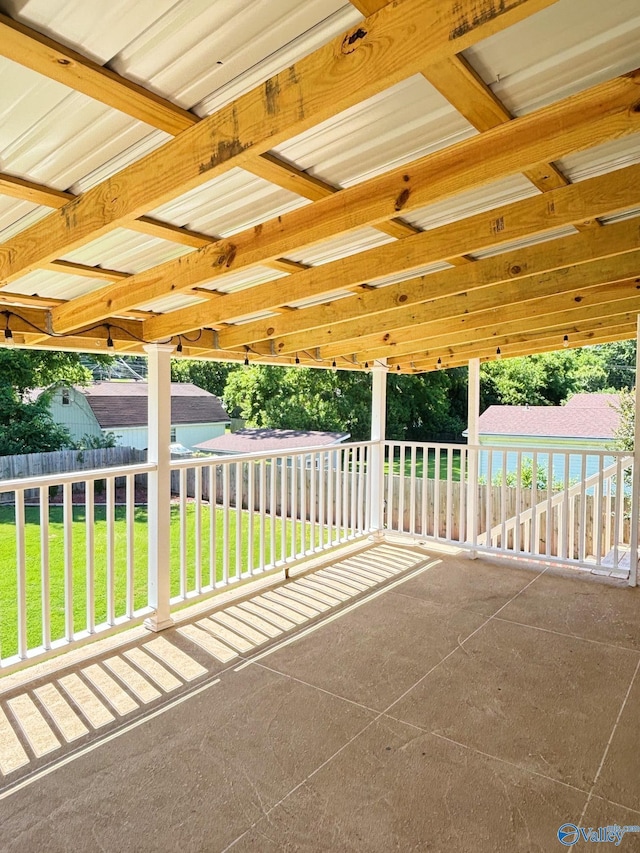 5627 SW Alta Dena St, Huntsville, AL 35802 - view of patio