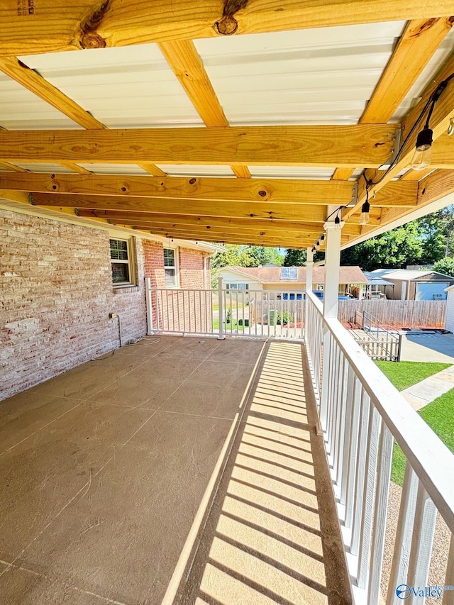 5627 SW Alta Dena St, Huntsville, AL 35802 - view of patio / terrace