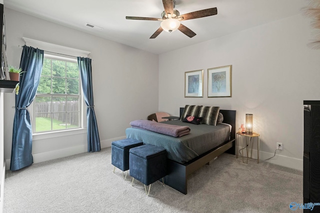 155 Holbrook Dr, Huntsville, AL 35806 - bedroom featuring carpet flooring and ceiling fan