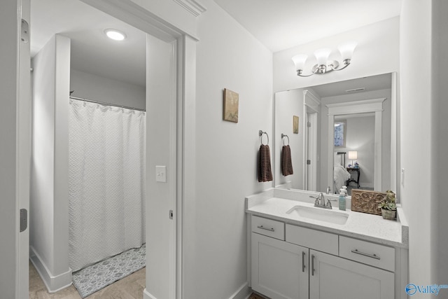 155 Holbrook Dr, Huntsville, AL 35806 - ensuite bathroom with vanity and a shower with curtain