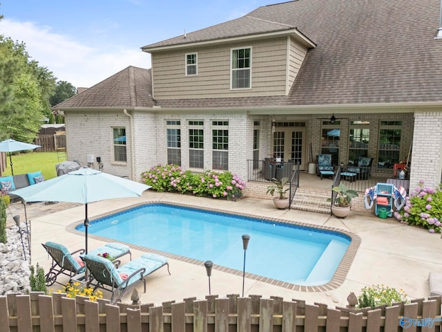 155 Holbrook Dr, Huntsville, AL 35806 - view of swimming pool featuring a patio
