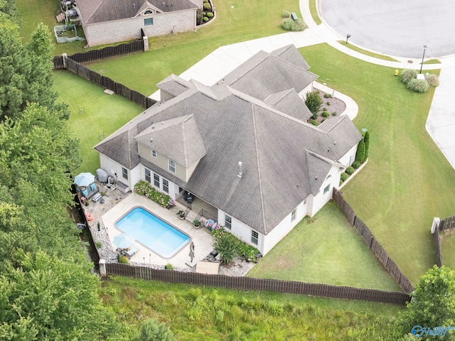 155 Holbrook Dr, Huntsville, AL 35806 - aerial view of a pool