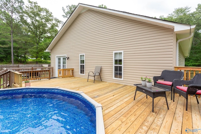7110 New Bethel Rd, Hokes Bluff, AL 35903 - view of pool featuring a deck