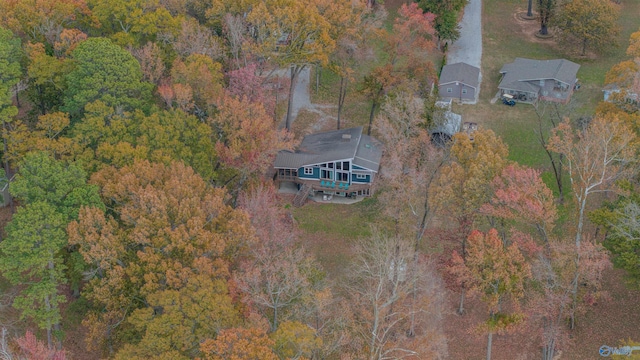 aerial view