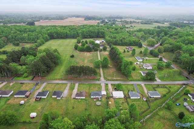 1004 Carter Grove Rd, Hazel Green, AL 35750 - aerial view with a rural view