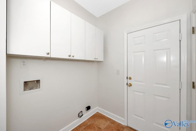 119 Cannes Dr, Brownsboro, AL 35741 - laundry area featuring cabinet space and washer hookup