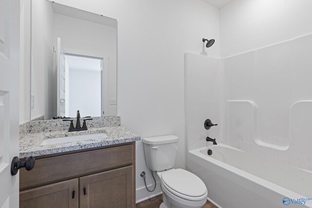 193 Chesire Cove Ln, New Market, AL 35761 - full bath with vanity,  shower combination, and toilet