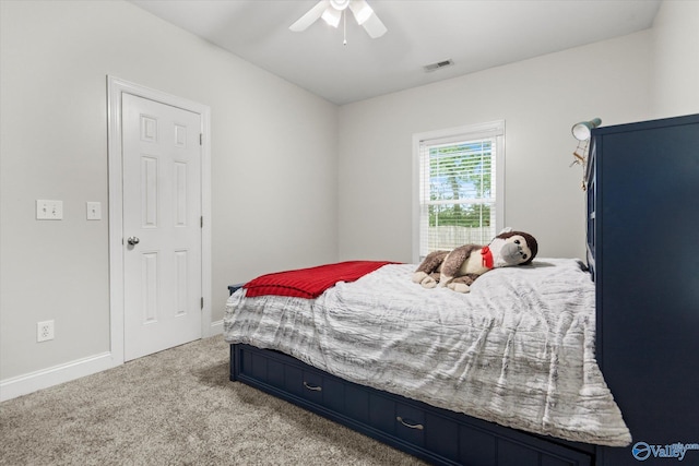 208 Honor Way, Madison, AL 35758 - bedroom featuring carpet floors, baseboards, and a ceiling fan