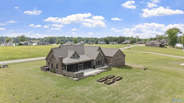birds eye view of property featuring a residential view