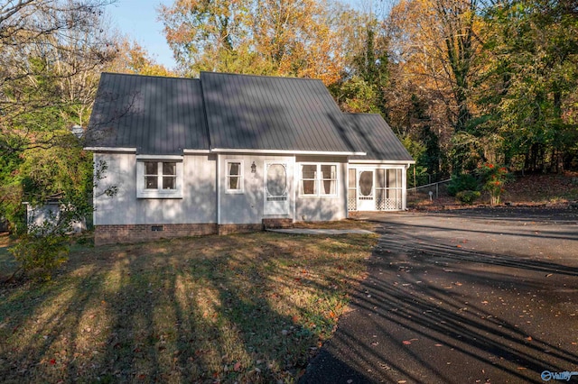 view of back of property