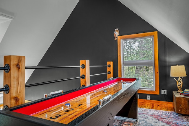 348 Rd 1951, Mentone, AL 35984 - game room featuring lofted ceiling