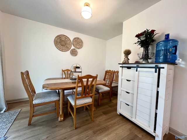 229 Crawford Rd, Scottsboro, AL 35769 - dining space with wood finished floors