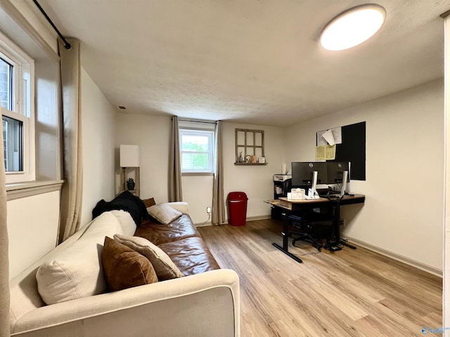 229 Crawford Rd, Scottsboro, AL 35769 - office with light wood-type flooring and baseboards