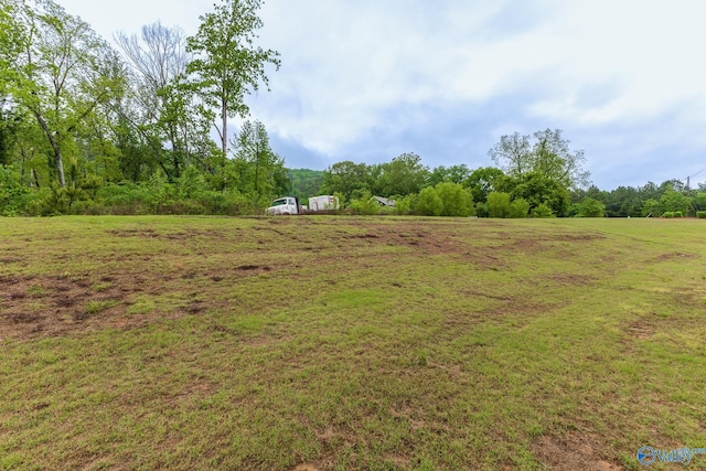 4018 SE Rockland Cir, Owens Cross Roads, AL 35763 - view of green lawn with a view of rural / pastoral area