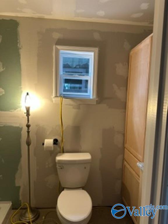 bathroom with toilet