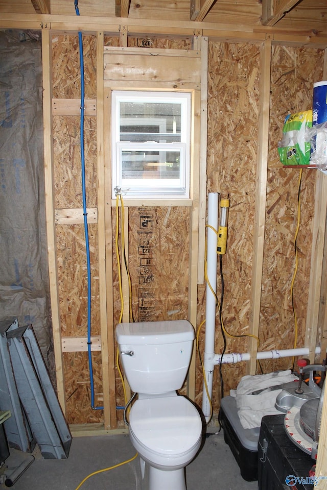 bathroom with toilet