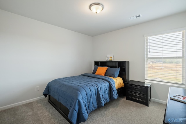 bedroom featuring carpet floors