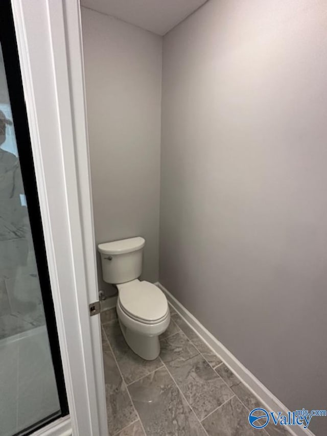 bathroom with toilet