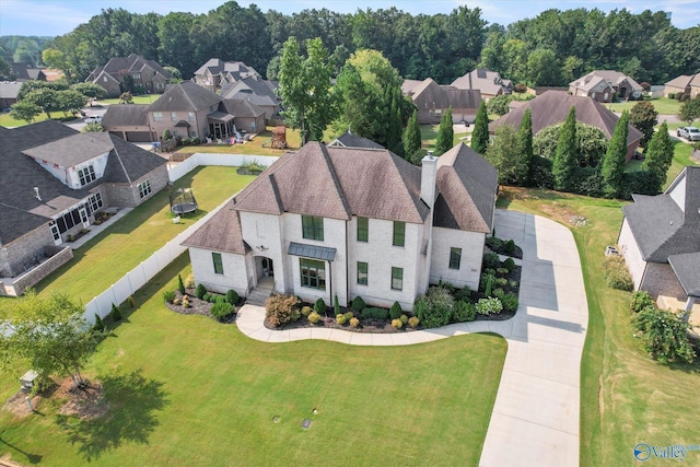 22424 Cantera Dr, Athens, AL 35613 - aerial perspective of suburban area
