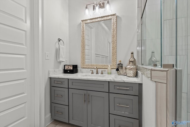 22424 Cantera Dr, Athens, AL 35613 - bathroom featuring vanity and a shower
