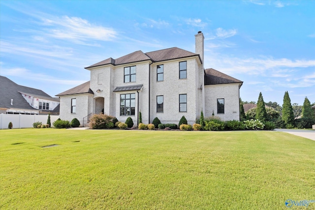 22424 Cantera Dr, Athens, AL 35613 - view of front facade featuring a chimney