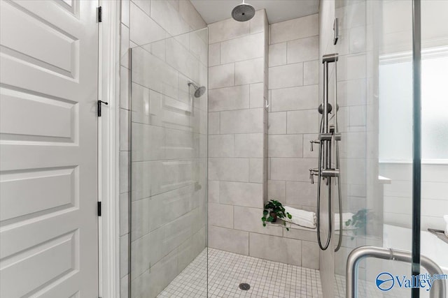 108 Napolean Ave, Madison, AL 35758 - bathroom featuring a stall shower