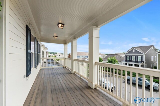 108 Napolean Ave, Madison, AL 35758 - wooden deck featuring a residential view