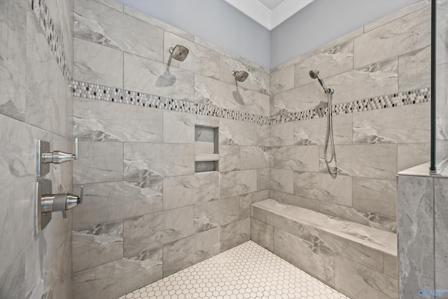 14 Blue Meadow Way, Gurley, AL 35748 - bathroom with tiled shower