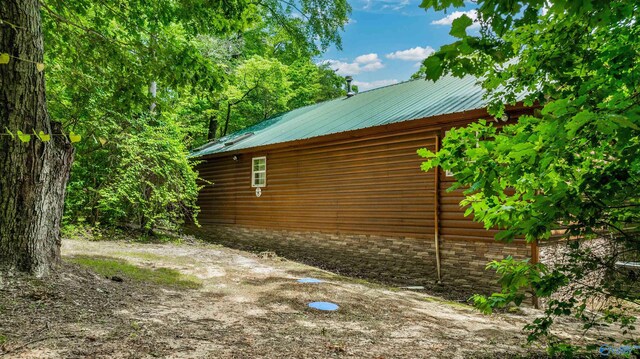 view of side of property