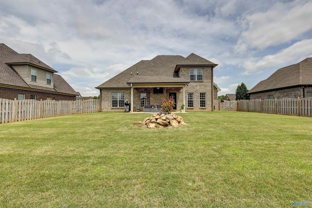 17092 Obsidian Cir, Athens, AL 35613 - back of property with brick siding