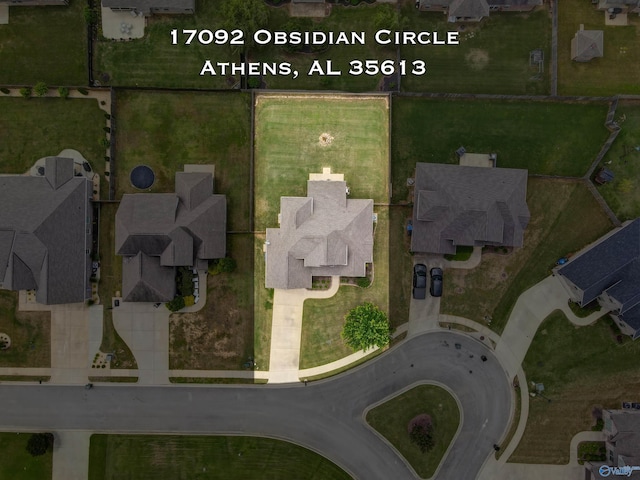 17092 Obsidian Cir, Athens, AL 35613 - aerial perspective of suburban area
