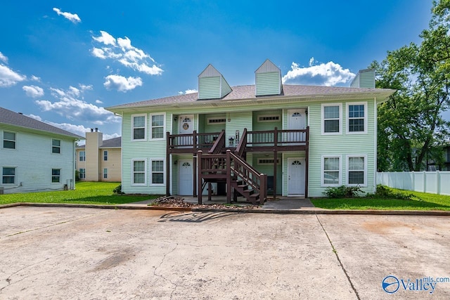 4114 Triana Blvd, Huntsville, AL 35802 - view of front of home with stairs and a chimney